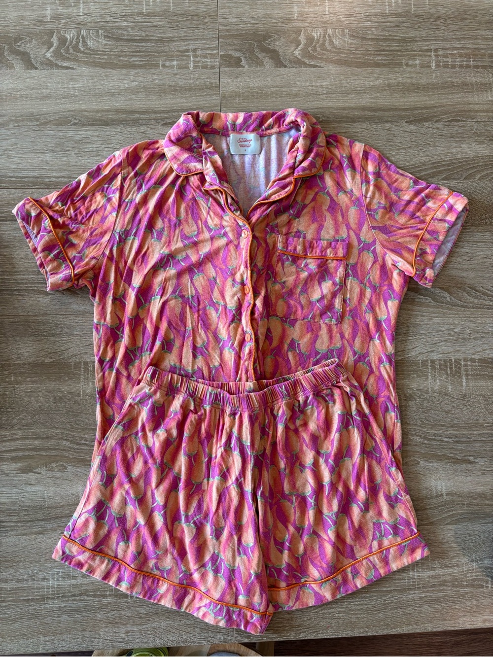 In My Sundays Pepper Dreams Pajama Set size small